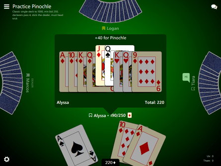 Trickster Pinochle game